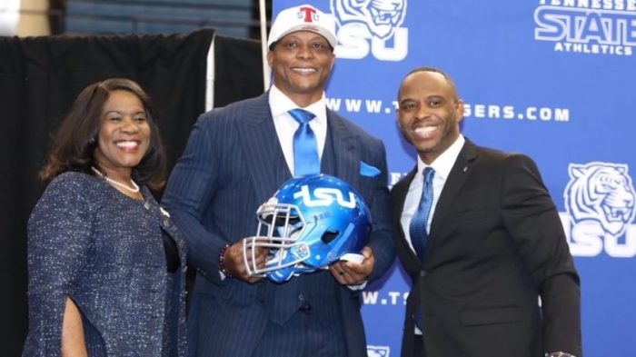 Tennessee State coach Eddie George’s callout to fans highlights line between football and entertainment culture Tennessee State coach Eddie George’s callout to fans highlights line between football and entertainment culture