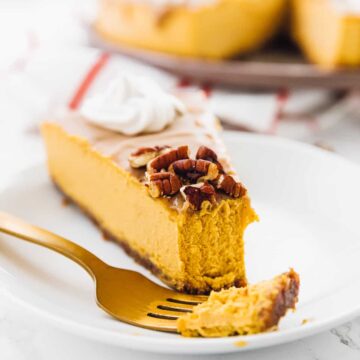 Vegan Pumpkin Cheesecake