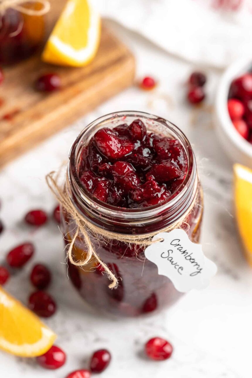 Cranberry Orange Sauce