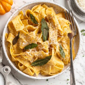 Pumpkin Alfredo Pasta