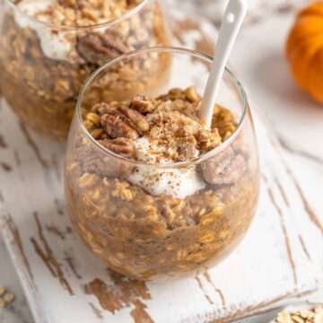 Pumpkin Pie Overnight Oats