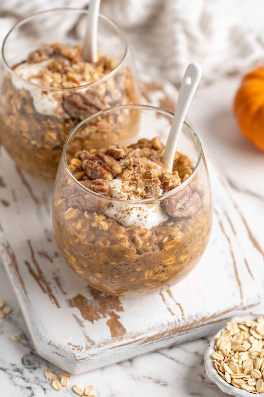 Pumpkin Pie Overnight Oats
