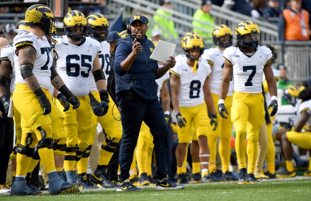 Sherrone Moore is all Michigan fans right now Sherrone Moore is all Michigan fans right now