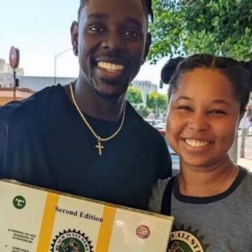 Boston Celtics guard Jrue Holiday and family were home for the holidays in Los Angeles