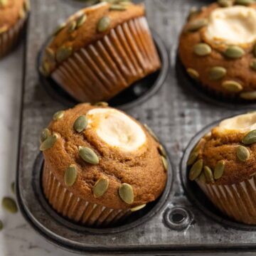 Pumpkin Cream Cheese Muffins