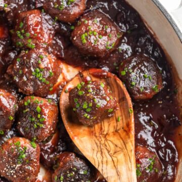 Vegan Cranberry Meatballs