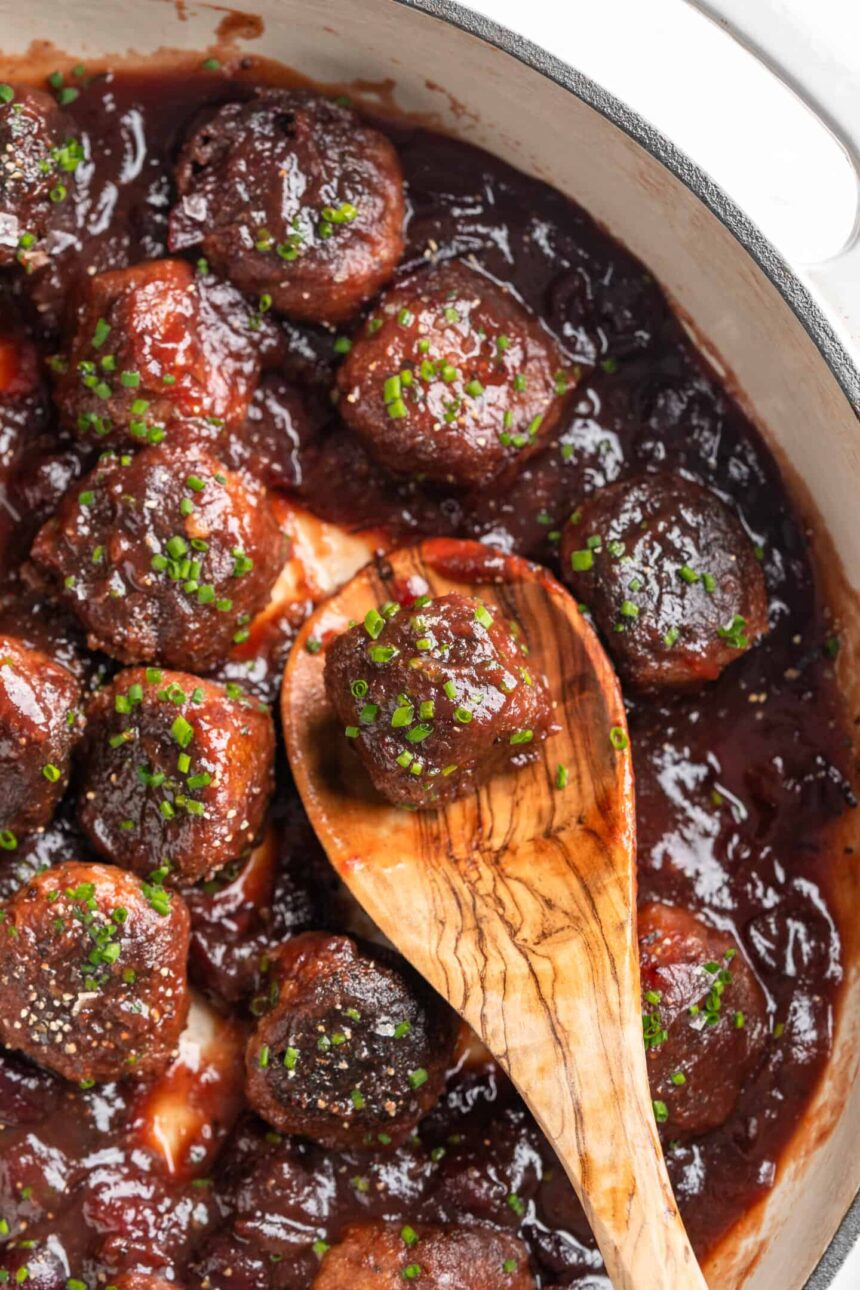Vegan Cranberry Meatballs