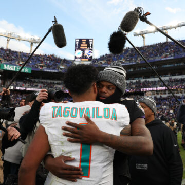 Baltimore Ravens quarterback Lamar Jackson is an MVP favorite with an underdog mentality