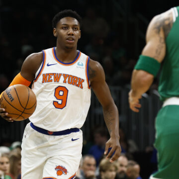 Toronto Raptors forward RJ Barrett is home after trade from New York Knicks