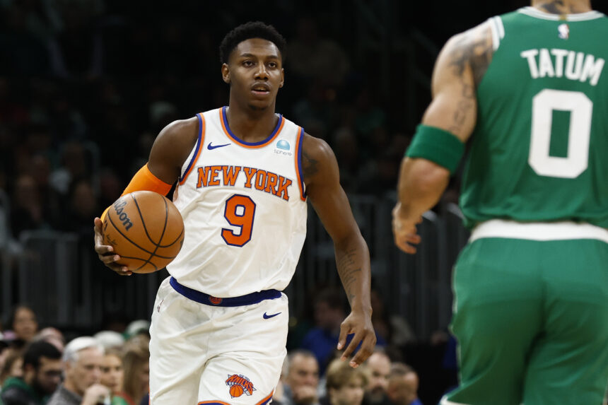 Toronto Raptors forward RJ Barrett is home after trade from New York Knicks
