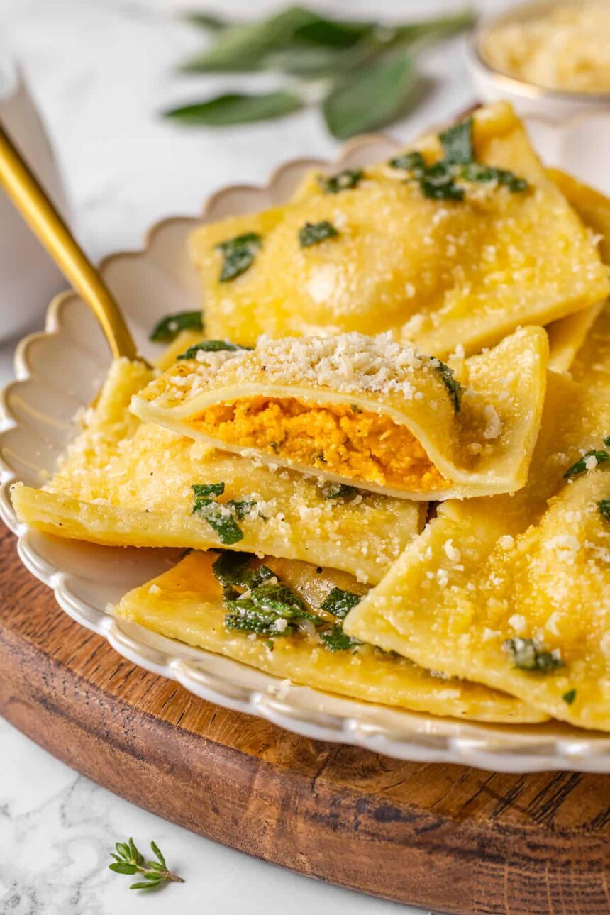 Butternut Squash Ravioli