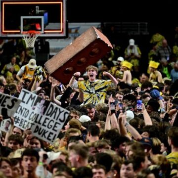 Even after Kyle Filipowski injury, court storming is an addiction college hoops fans won’t quit