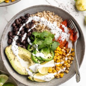 Vegan Burrito Bowls