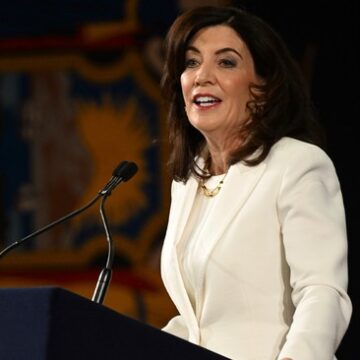 Governor Kathy Hochul May Have Been Invited But She Definitely Was Not Welcome at Slain Officer's Funeral Governor Kathy Hochul May Have Been Invited But She Definitely Was Not Welcome at Slain Officer’s Funeral