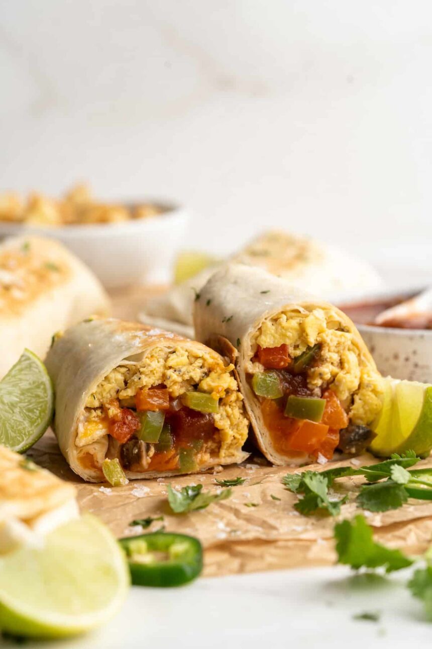 Vegan Breakfast Burritos