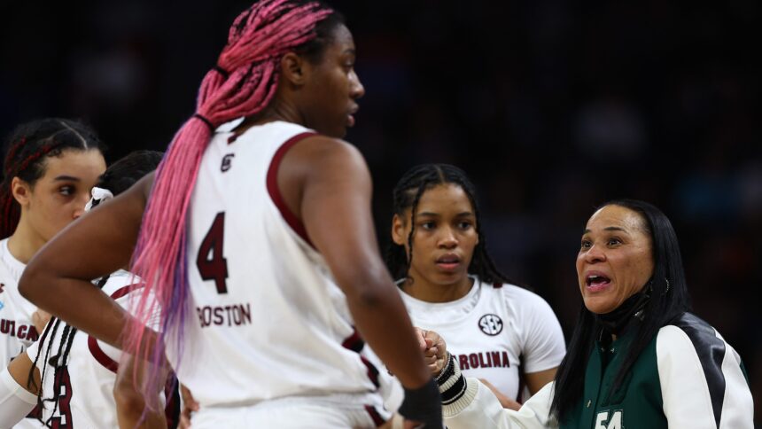 For South Carolina coach Dawn Staley, a third national championship is an inarguable statement