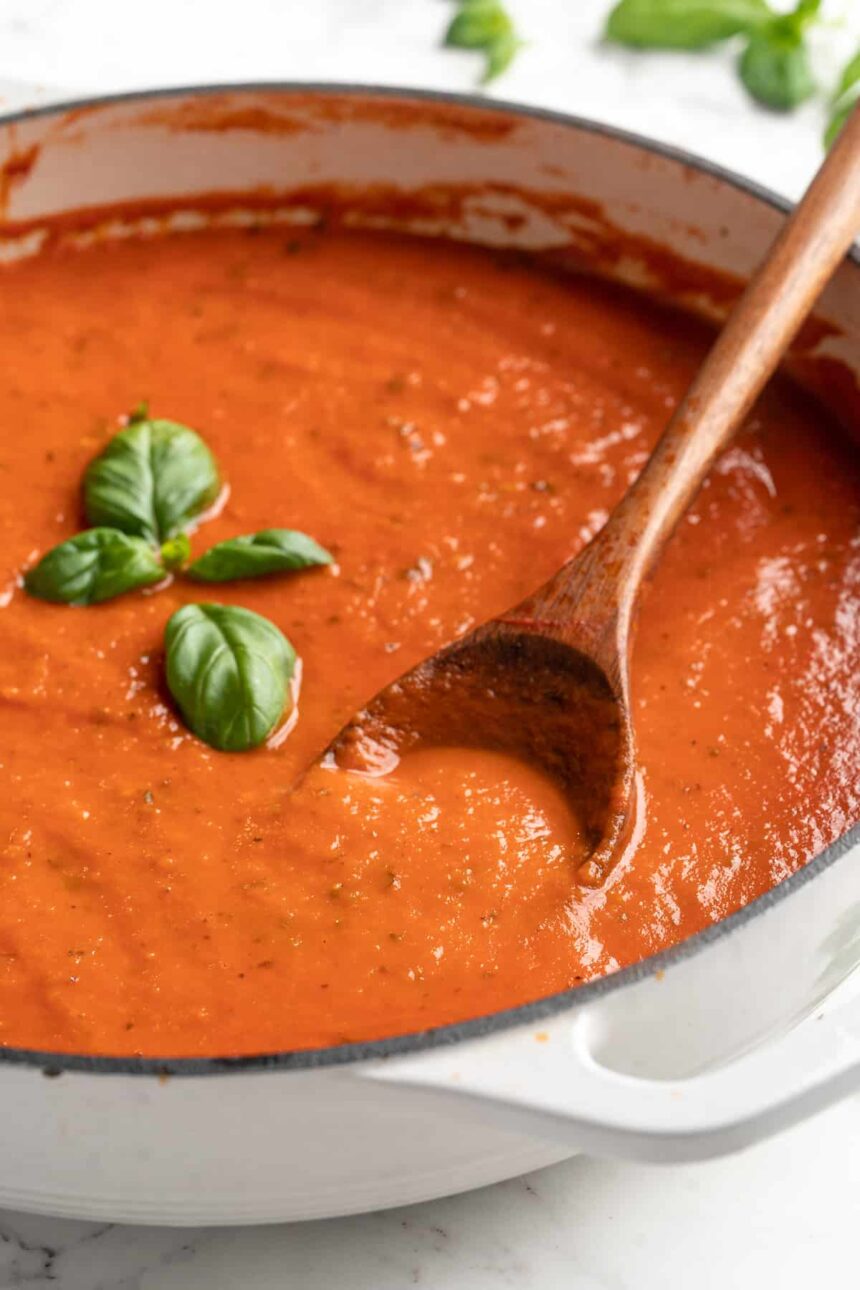 Homemade Tomato Sauce