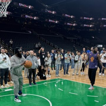 Dallas Mavericks assistant coach God Shammgod brings his legend to the NBA Finals