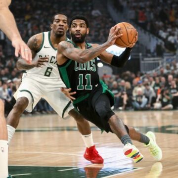 Dallas Mavericks guard Kyrie Irving is back in the NBA Finals against a familiar foe Dallas Mavericks guard Kyrie Irving is back in the NBA Finals against a familiar foe