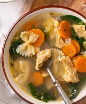 Vegan Chicken Noodle Soup