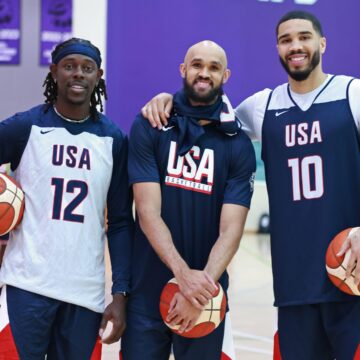 Boston Celtics forward Jayson Tatum arrives at USA Basketball with that championship feeling Boston Celtics forward Jayson Tatum arrives at USA Basketball with that championship feeling