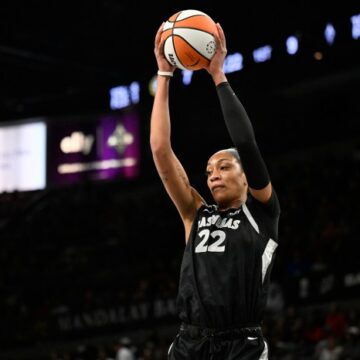 Las Vegas Aces forward A’ja Wilson on pace for a historic season Las Vegas Aces forward A’ja Wilson on pace for a historic season