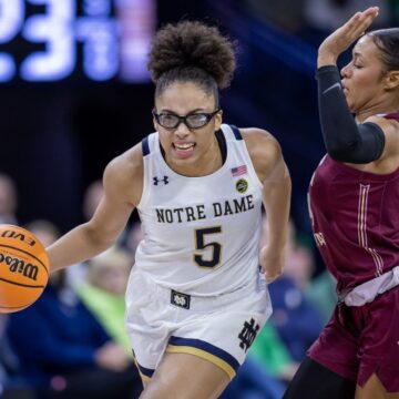 Notre Dame guard Olivia Miles excited for comeback from injury, momentum of women’s basketball