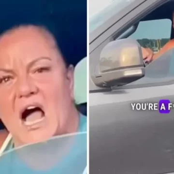 ‘You Stupid Monkey!: Outraged White Florida Woman Unleashes Racist Rant Against Black Driver for Delaying Her Travel While Stopping At a Traffic Light On a Right Turn, Video Shows