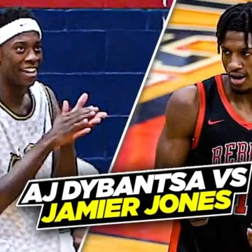 AJ Dybantsa vs Jamier Jones Gets PHYSICAL! | Utah Prep Vs Florida Rebels