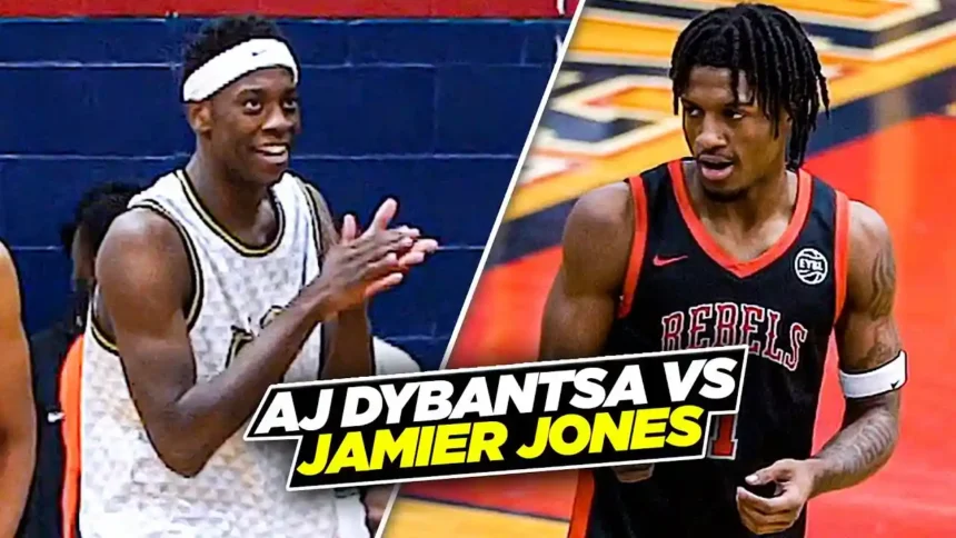 AJ Dybantsa vs Jamier Jones Gets PHYSICAL! | Utah Prep Vs Florida Rebels