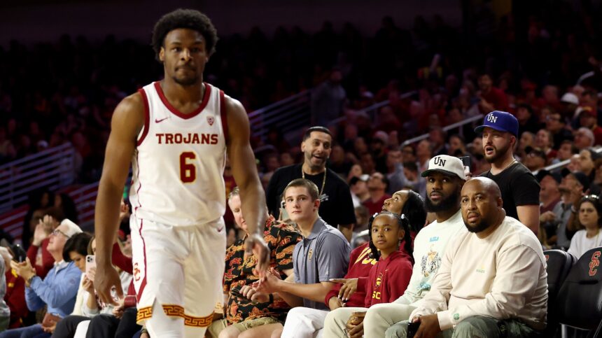 Cleveland embraces Bronny James the same way it did LeBron James