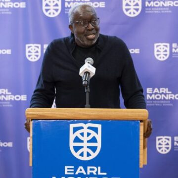 Earl Monroe New Renaissance Basketball School breaks ground on new building Earl Monroe New Renaissance Basketball School breaks ground on new building