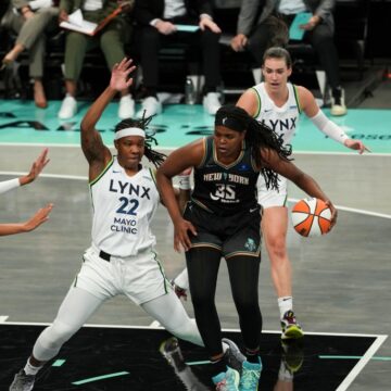 New York Liberty forward Jonquel Jones chases an elusive WNBA title