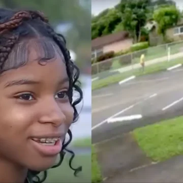 ‘Get Off Me!’: Shocking Video Shows Florida 13-Year-Old Girl Fight Off Would-be Kidnapper After Stepping Off School Bus In Broad Daylight, Police Offer Reward for Suspect’s Capture ‘Get Off Me!’: Shocking Video Shows Florida 13-Year-Old Girl Fight Off Would-be Kidnapper After Stepping Off School Bus In Broad Daylight, Police Offer Reward for Suspect’s Capture