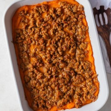 Sweet Potato Casserole with Pecan Streusel Topping Sweet Potato Casserole with Pecan Streusel Topping