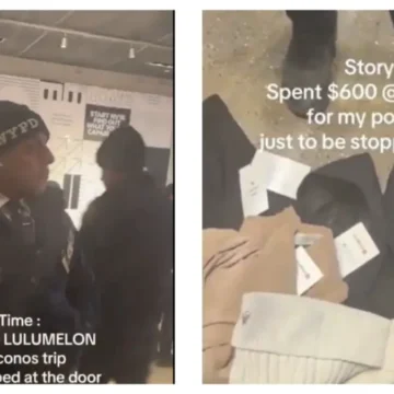 ‘What Did I Take?’: Lululemon Under Fire After NYPD Stops Black Woman At the Door, Accusing Her of Stealing ‘What Did I Take?’: Lululemon Under Fire After NYPD Stops Black Woman At the Door, Accusing Her of Stealing. She Promptly Returns Entire $600 Purchase and Gets An Apology
