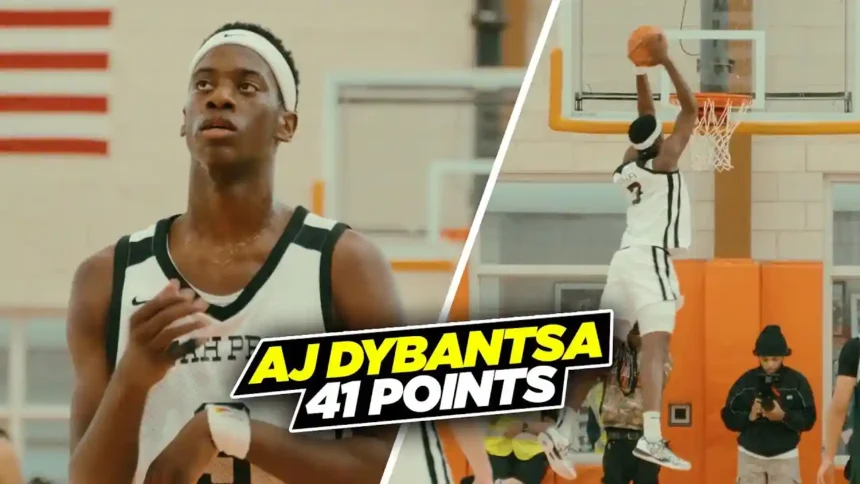 Aj Dybantsa Goes INSANE & Drops 41 Points @ The Iverson Classic
