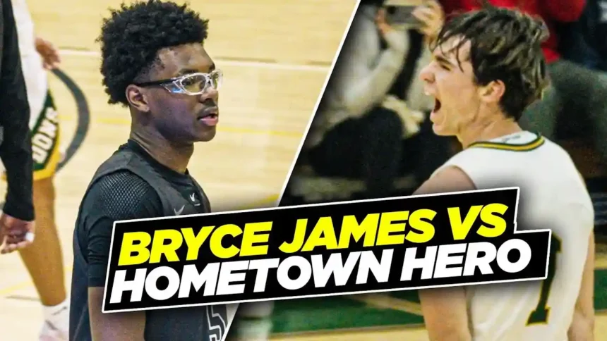 Bryce James & Sierra Canyon Vs Squad Full Of SHOOTERS | Game Ends In SHOCKING Way…