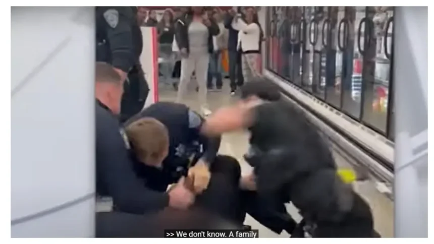 ‘He Didn’t Do Nothing!’: Three White Officers Caught on Video Repeatedly Punching Black Man Who Confronted Grocery Store Employee for Stereotyping Him