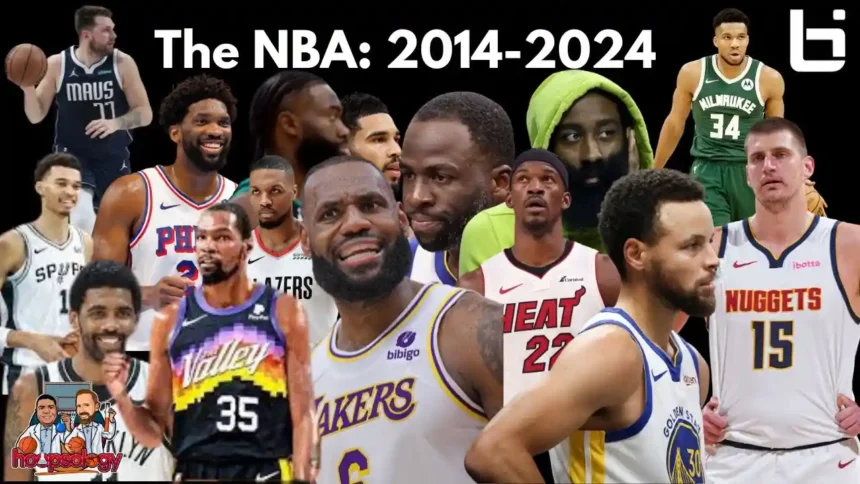 Hoopsology's In The Lab: The Evolution of Modern Basketball - From Rivalry to Revolution (The NBA from 2014-2024) Hoopsology’s In The Lab: The Evolution of Modern Basketball – From Rivalry to Revolution (The NBA from 2014-2024)