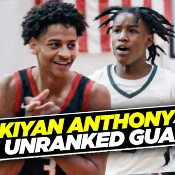 Kiyan Anthony Gets TESTED By Unranked Guard! Kiyan Anthony Gets TESTED By Unranked Guard!