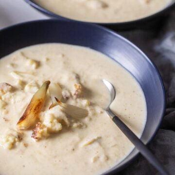 Roasted Cauliflower Parmesan Soup Roasted Cauliflower Parmesan Soup