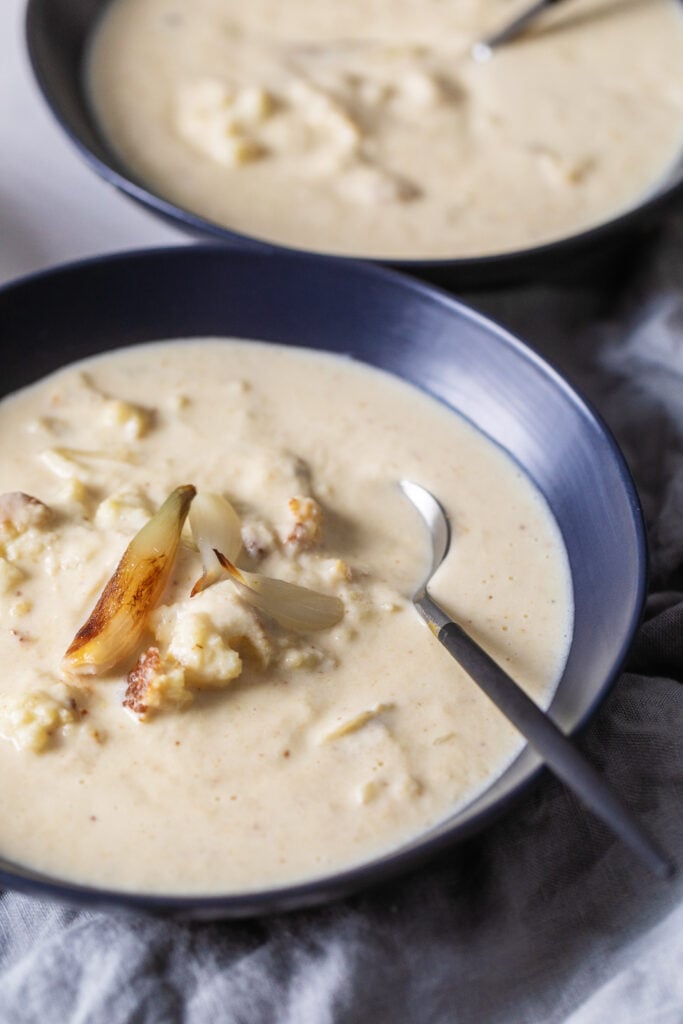 Roasted Cauliflower Parmesan Soup Roasted Cauliflower Parmesan Soup