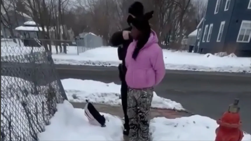 ‘You Telling Me This Ain’t You?’: New York Cop Handcuffs Crying Black 11-Year-Old Girl Walking Home, Falsely Accuses Her of Stealing a Car In Viral Video