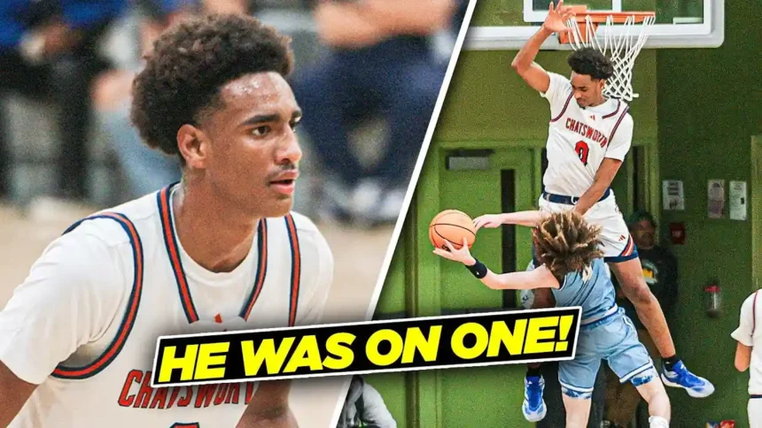 Alijah Arenas Is CRACKED & Goes Off In Semi Finals Playoff Game!