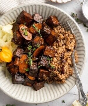 Brown Stew Tofu