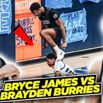 Bryce James RISKS IT ALL Vs #2 Ranked SG Brayden Burries In INTENSE Playoff Match W/ CRAZY ENDING!