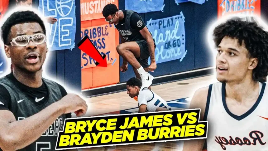 Bryce James RISKS IT ALL Vs #2 Ranked SG Brayden Burries In INTENSE Playoff Match W/ CRAZY ENDING!