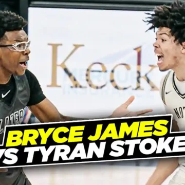 Bryce James Vs #1 Player Tyran Stokes At The Intuit Dome Gets ACTIVE! Bryce James Vs #1 Player Tyran Stokes At The Intuit Dome Gets ACTIVE!