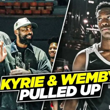 Kyrie Irving & Wemby PULLED UP To Watch #1 Ranked Player Aj Dybantsa! Kyrie Irving & Wemby PULLED UP To Watch #1 Ranked Player Aj Dybantsa!
